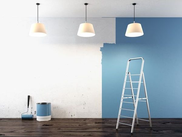 Painter in Hadapsar Pune doing wall painting work